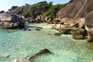 Roks at Similan islands